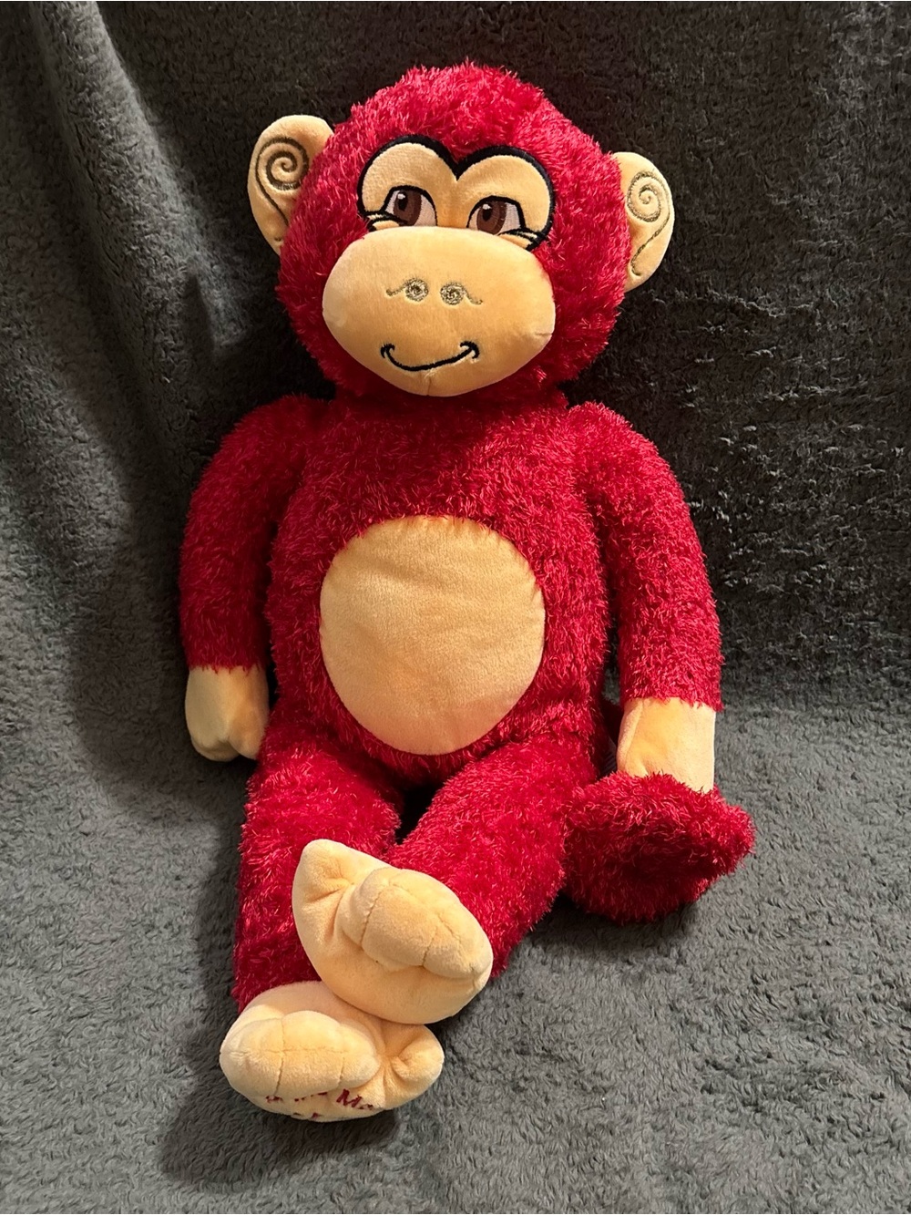 Build A Bear 2016 Year of the Monkey Chinese Zodiac Red Plush 19” BABW